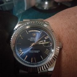 Blue Dial...Day Date