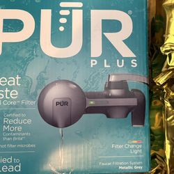 New Pur Plus Water Filtration System