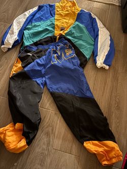 Adult Tracksuit 80s 90s Retro Throwback Breakdance Halloween Costume Small