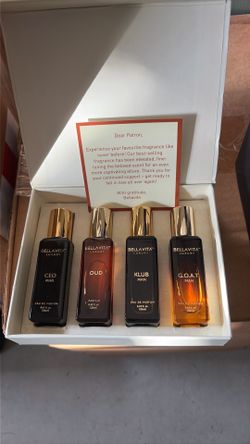 BellaVita Men Perfume Gift Set 4x20ml CEO Oud Goat Klub Eau De Parfum