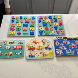 Wooden And Plastic Puzzles