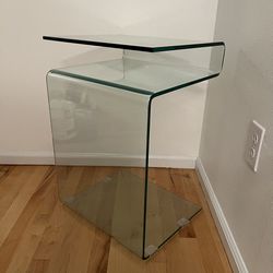 Modern Glass Side Table 