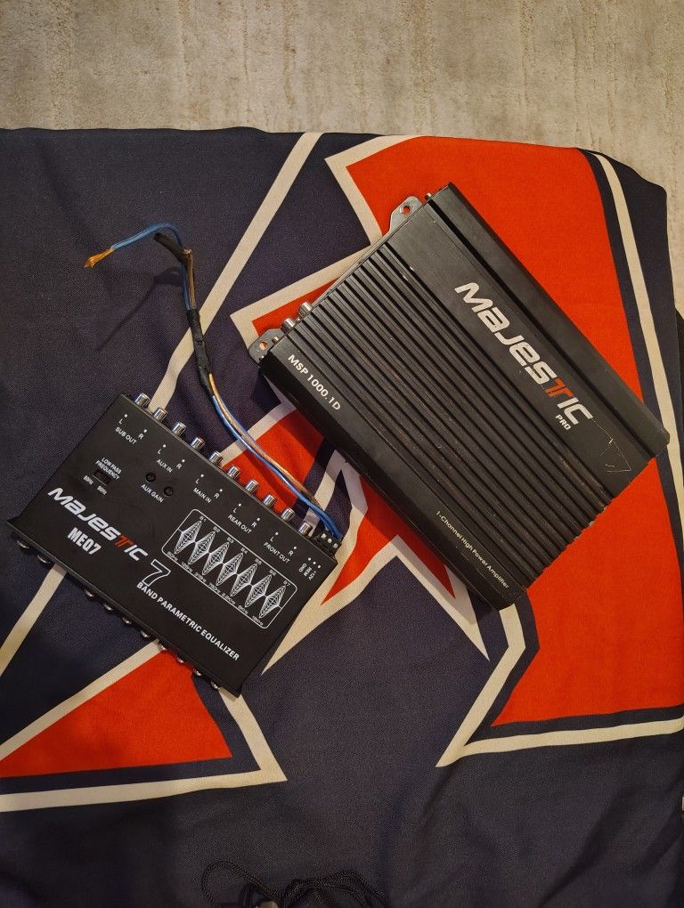 Majestic Equalizer And Amp.