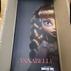 New 2023 Mattel Creations Monster High x Skullector Annabelle Doll