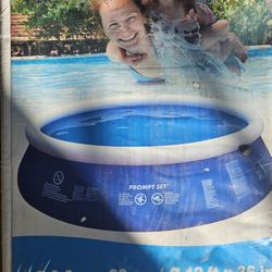 New (in box) Jilong 12 foot inflatable pool 