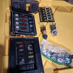 12 VOLT Electrical Fuse Panels and Switches