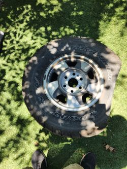 Chevrolet wheel bad tire