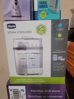 Steam sterilizer baby bottle