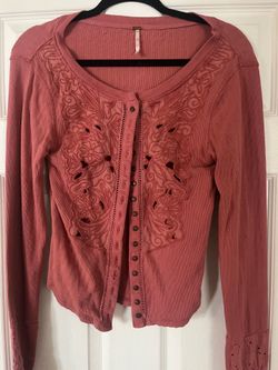 Free People Cardigan Size M, YES IT IS $1 (:
