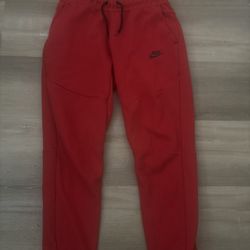 Red Nike Tech Pants