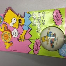 Vintage Bart Simpson yo-yo