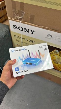 SuperBox S6 Pro, S6 Max, and S6 Ultra – Factory Sealed, Ready for Activation