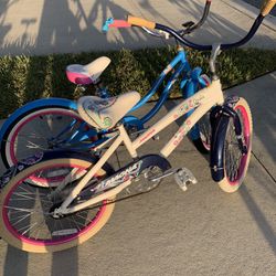 2 Huffy Girl Bike 20” Like New  $40 Each 
