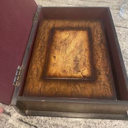 Set Of Two Decorative Storage Boxes Look Like Books