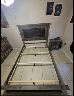 Queen size bed frame
