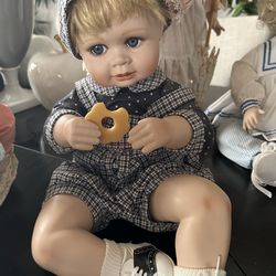 Vintage “Andrew” Hamilton Collection Porcelain Doll 1991 Boy Doll