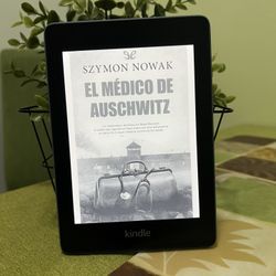 Kindle Paperwhite 10 Generation 8 GB Blue Whit Cover Case