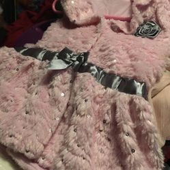 Little Lass brand cute girls vest size 6X very soft