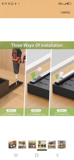 Under Sink Organizer, Black