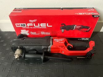Milwaukee M18 FUEL 18V Lithium-lon Brushless Cordless GEN 2 SUPER HAWG 1/2 in. Right Angle Drill (Tool-Only)