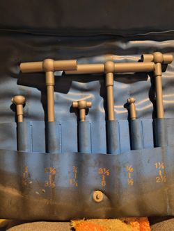 Fowler Telescoping 6 PC Gage Set