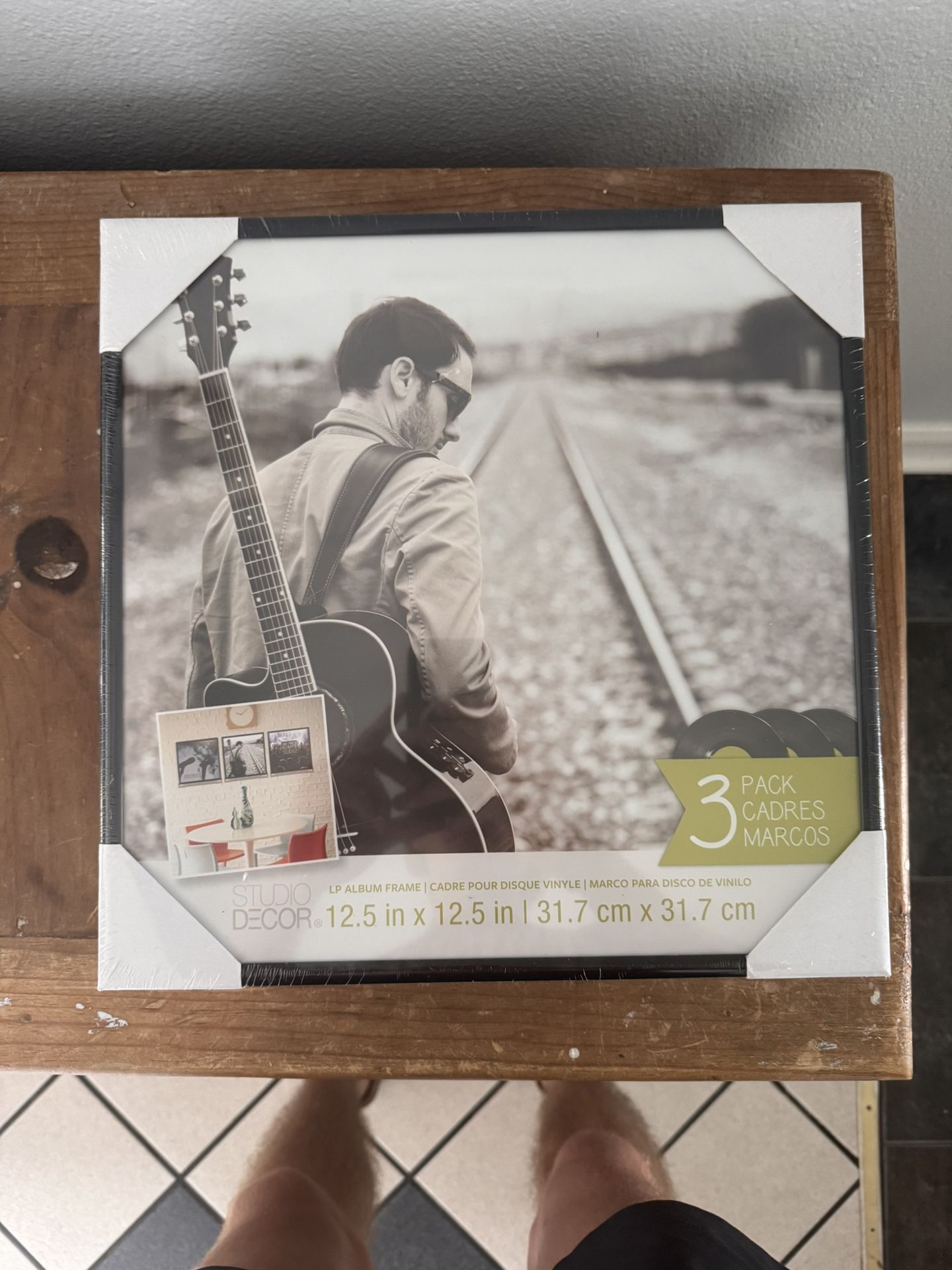 Brand New 3-Pack LP Album Frames (12.5” x 12.5”)