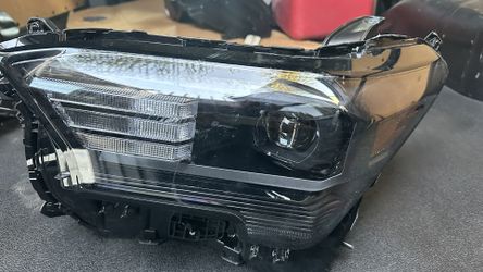 OEM 2024 2025 TOYOTA TACOMA LEFT LH DRIVERS SIDE HID LED BLACK HEADLIGHT