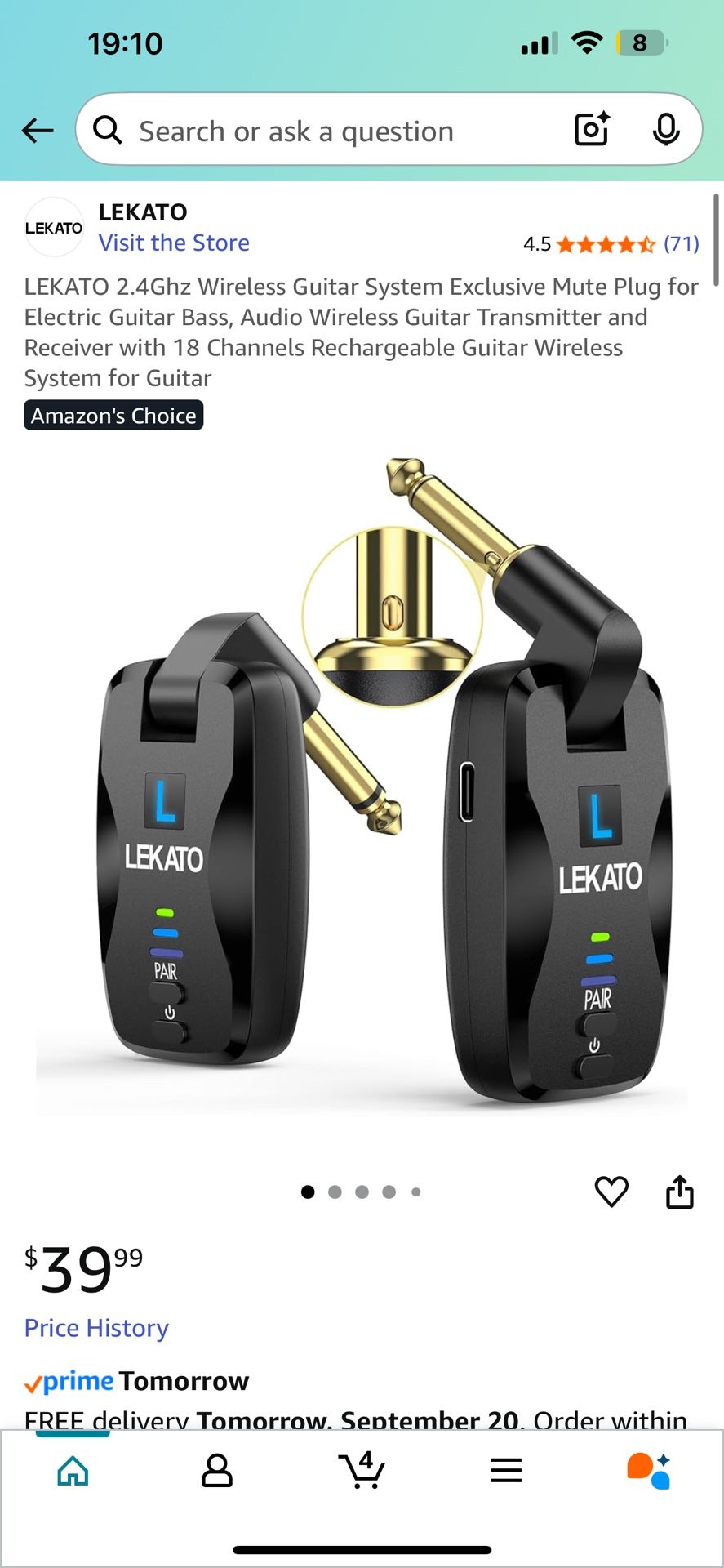 Wireless Guitar System