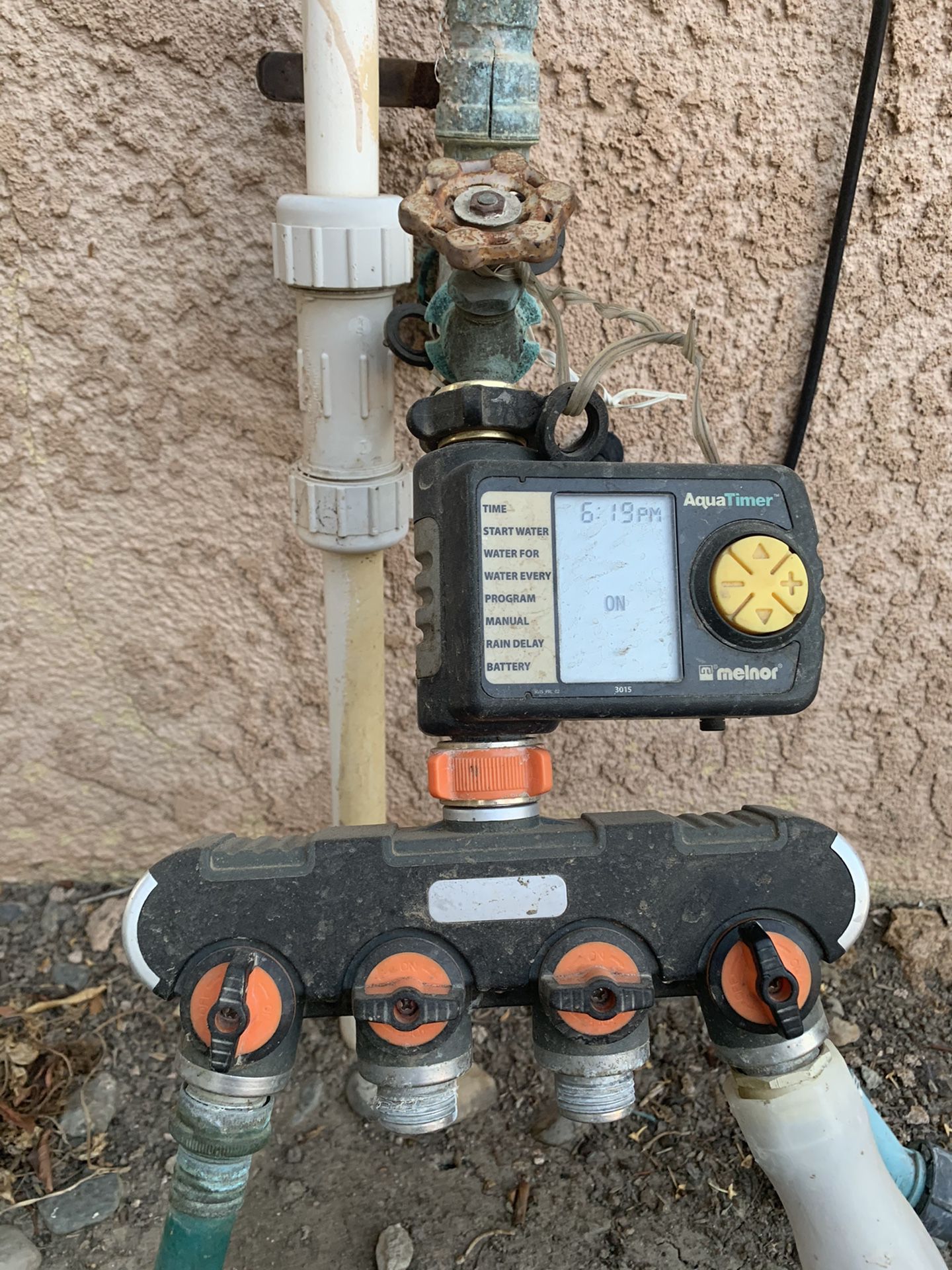 Water timer and hose splitter