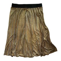 Gold Shimmery Skirt Size XXL