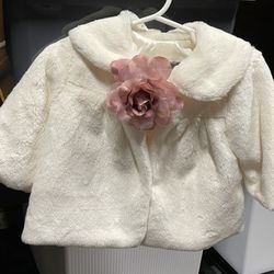 Gorgeous Faux Fur Shawl For Toddler, New