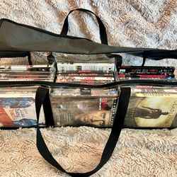 30 Great Action/Drama DVD Lot + Carry Storage Bag! 
