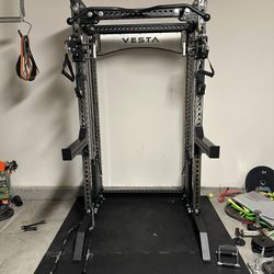 Vesta Fitness PRO SERIES 2-1 Ultimate Half Rack Functional Trainer/Gym Equipment/ Home Gym/ Fitness/ FREE DELIVERY 🚚 