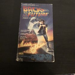 Back To The Future VHS MCA Home Video Release Michael J Fox Classic Movie