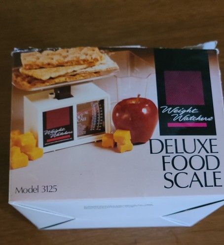 Vintage Weight Watchers Deluxe Food Scale