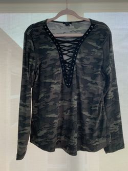 Deep Cut Army Top