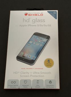 PHONE PROTECTOR—ZAGG INVISIBLE SHIELD—Apple iPhone 5/5s/5c/SE