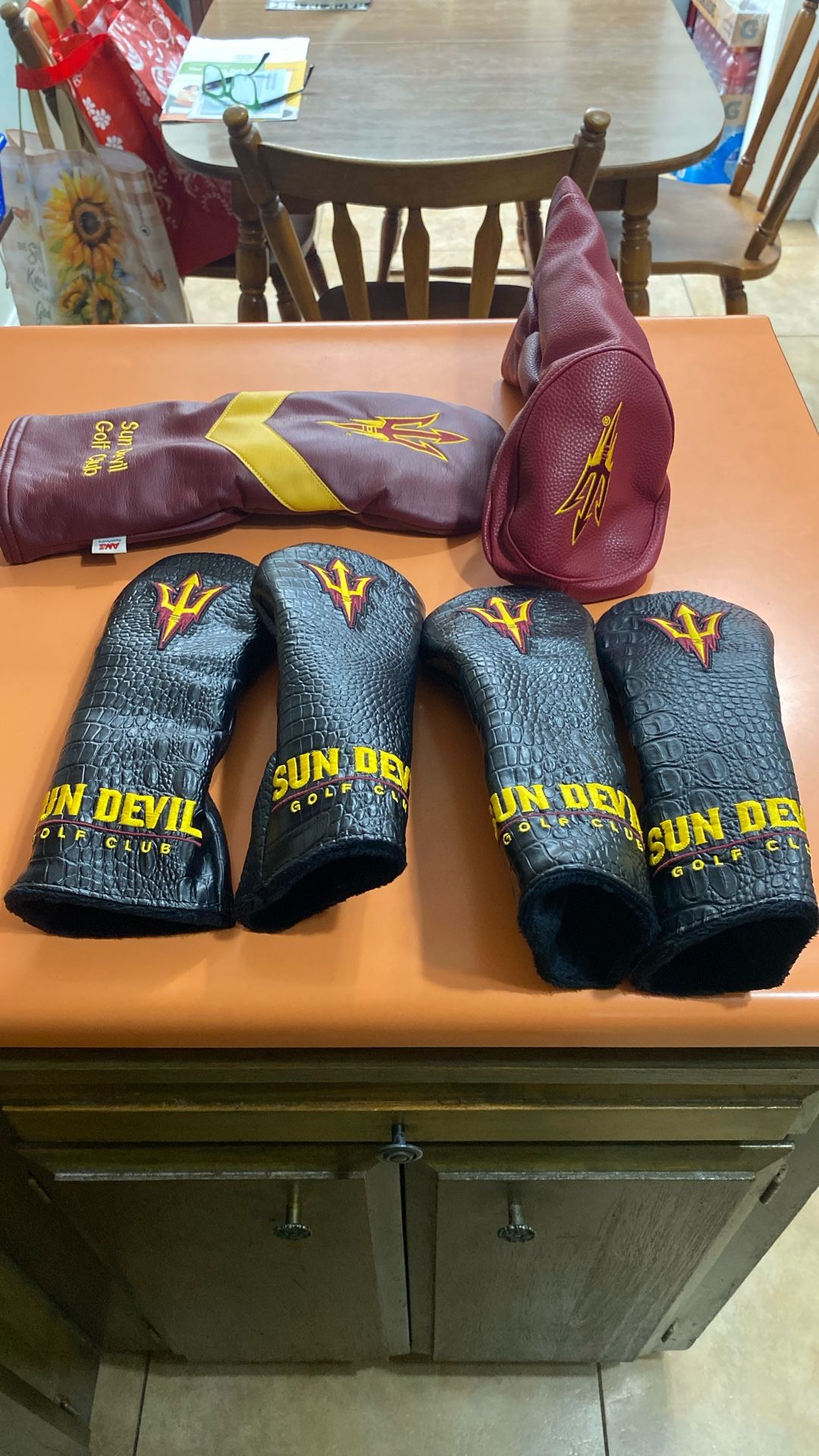 ASU Head Cover It Fits Driver And Fairways Wood