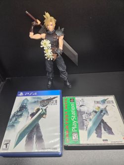 Final Fantasy 7 remake and ps1 original