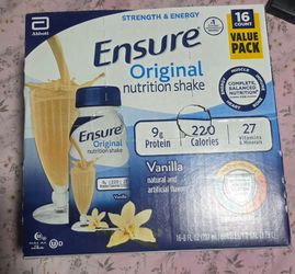 Ensure Original Vanilla Nutrition Shake 16-Count