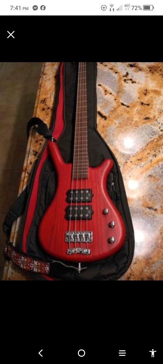 Warwick Corvette Electric Bass Guitar 4 string