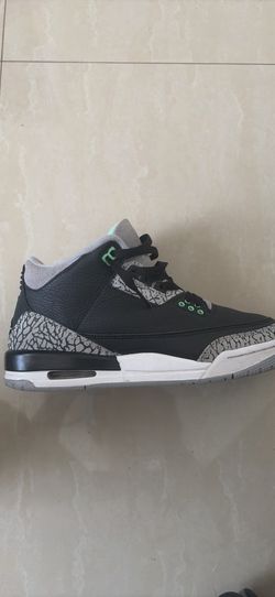 Jordan 3 Green Glow Gs