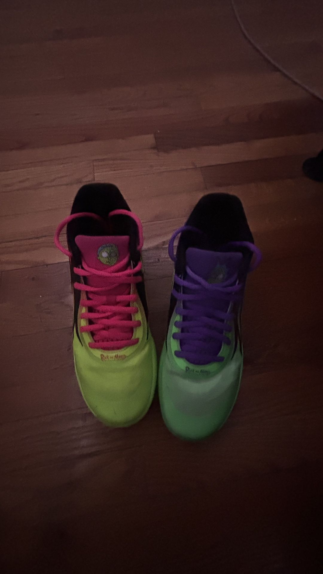 Lamelo , Puma Rick And Morty