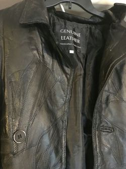 Real leather jacket