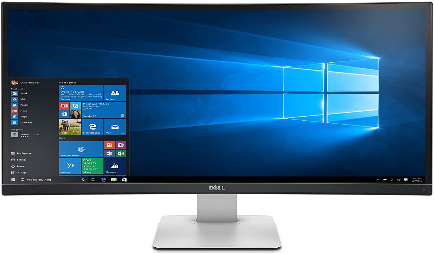 Dell Ultrawide 34 inch Curved LED Monitor