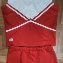 2 PIECE NWT CHASSE SPORT CHEERLEADER UNIFORM