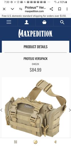 Maxpedition Protius Versapack 