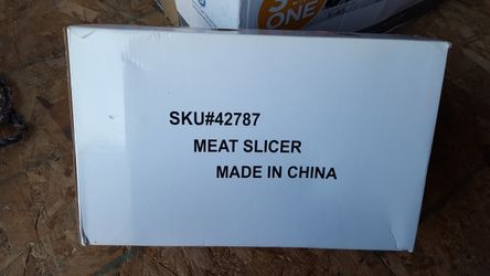 New Meat Slicer