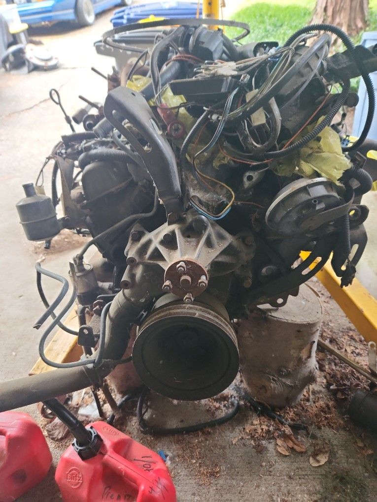 1982 Camaro Complete Engine With Wireharness And Transmission