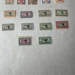 Sudan Old Stamp Group Of 15